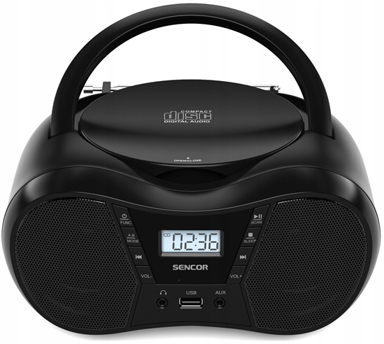 Picture of Radioodtwarzacz CD SPT 2300 BK CD/MP3/USB/BT Radio FM