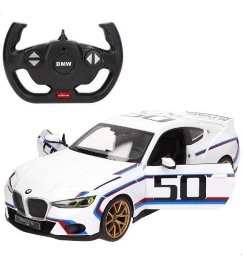 Изображение Radiovadāmā mašīna Bmw 3.0 Csl 1:14 6 virz., lukturi, durvji, uz baterijām, 6+ CB41289