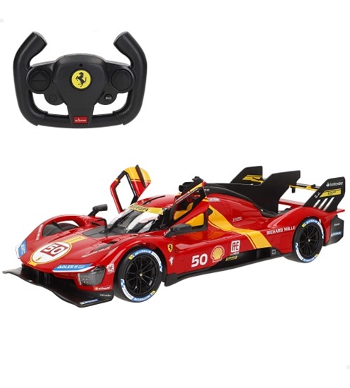 Picture of Radiovadāmā mašīna FERRARI 499P 1:14 6 virz., baterijas 6+ CB41288