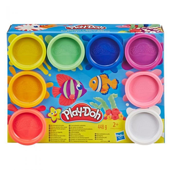 Picture of Radošais kompl. Play-Doh varavīksnes krāsa 8gab.