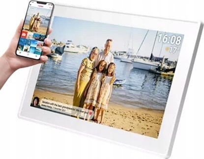 Picture of Ramka cyfrowa Denver Ramka na zdjcia Denver z FRAMEO FHD 15.6" 16GB biaa