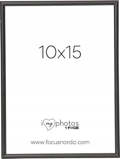 Picture of Ramka Focus Focus Can-Can Aluminium Black 10x15