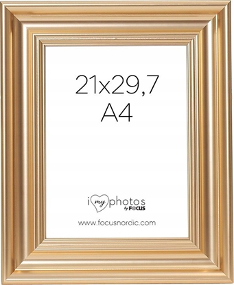 Attēls no Ramka Focus Focus Charleston Gold 21x29,7 (A4)