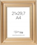 Attēls no Ramka Focus Focus Charleston Gold 21x29,7 (A4)