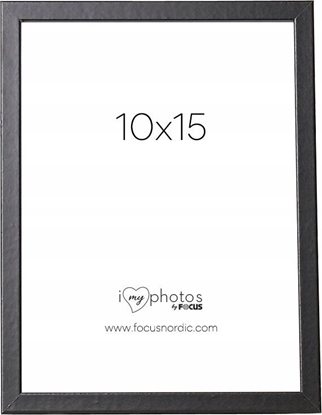 Attēls no Ramka Focus Focus Pop Black 10x15
