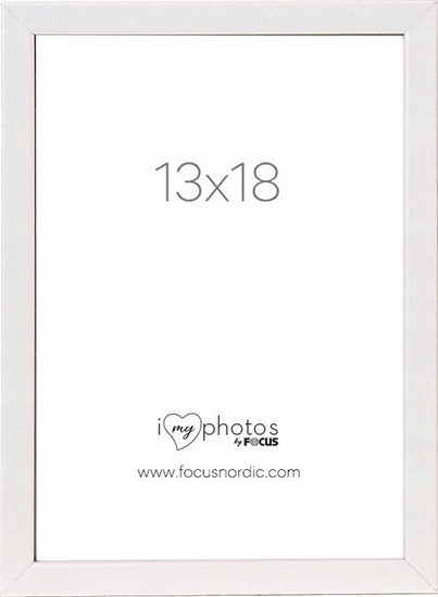 Picture of Ramka Focus Focus Pop White 13x18