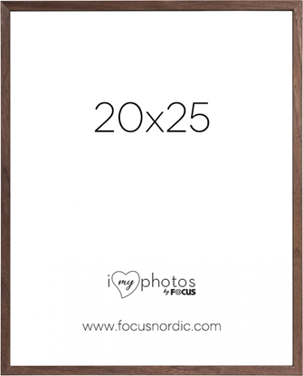 Attēls no Ramka Focus Focus Rock Walnut veneer 20X25
