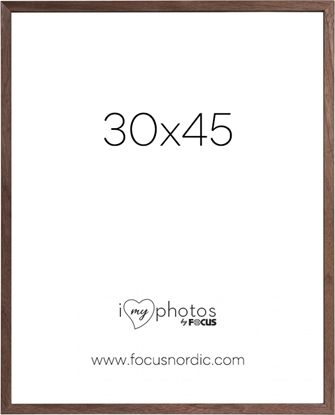 Attēls no Ramka Focus Focus Rock Walnut veneer 30X45