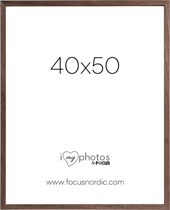 Attēls no Ramka Focus Focus Rock Walnut veneer 40X50