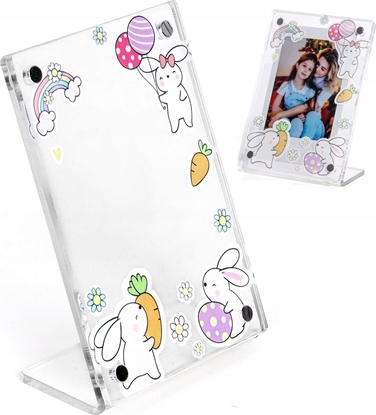 Attēls no Ramka LoveInstant Ramka Stojca Do Zdj Fuji Fujifilm Instax Mini / Zink / Króliczki