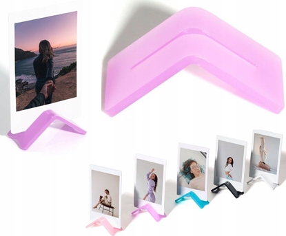 Attēls no Ramka LoveInstant Uchwyt Podstawka Ramka Na Zdjcie Fujifilm Instax / Fioletowy