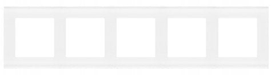 Picture of Ramka piciokrotna Kontakt-Simon 55 TRN5/170 Nature mroony biay