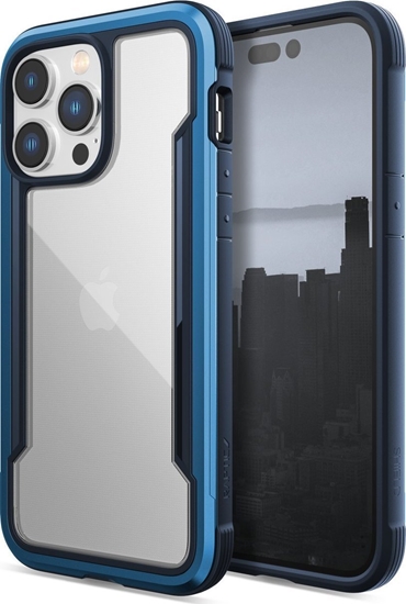 Изображение Raptic Shield Case etui iPhone 14 Pro Max pancerny pokrowiec niebieski