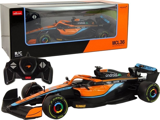 Изображение Rastar Auto R/C Wycigówka McLaren F1 1:18 Pomaraczowy Rastar