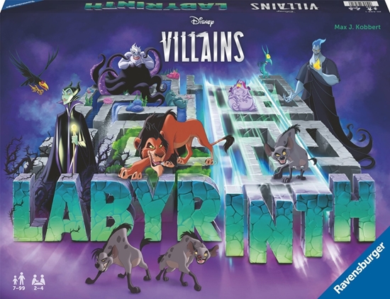 Изображение Ravensburger Gra planszowa Labyrinth: Villains (edycja skandynawska)