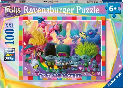 Изображение Ravensburger Kinderpuzzle Trolls 3 (100 Teile)