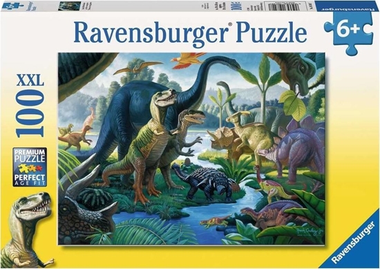 Picture of Ravensburger Puzzle 100 elementów XXL Kraina gigantów