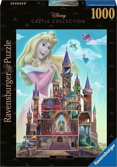 Изображение Ravensburger Puzzle 1000 Disney kolekcja pica Królewna