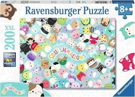 Изображение Ravensburger Puzzle 200 elementów Squishmallows