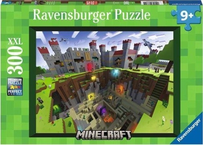 Picture of Ravensburger Puzzle 300 element?w XXL Minecraft