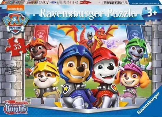 Изображение Ravensburger Puzzle 35 Psi Patrol Rycerze