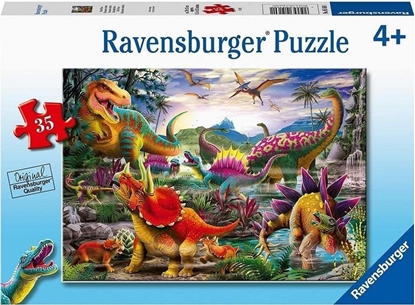 Attēls no Ravensburger Puzzle 35 T-rex