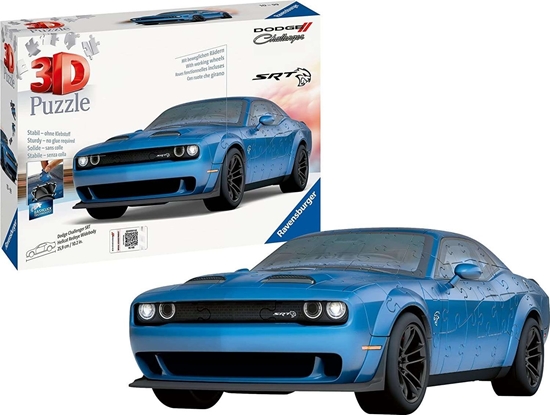 Picture of Ravensburger Puzzle 3D pojazd Dodge Challenger SRT 163 elementy