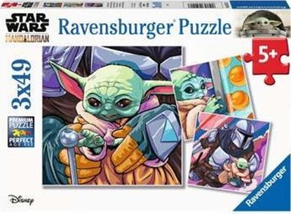 Изображение Ravensburger Puzzle 3x49 element?w Mandalorian
