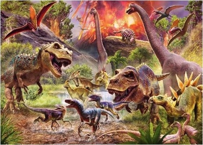 Attēls no Ravensburger Puzzle 60el Dinozaury 051649 Ravensburger