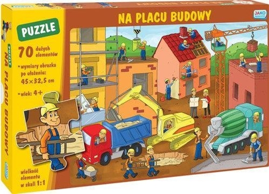 Picture of Ravensburger Puzzle 70 Na placu budowy