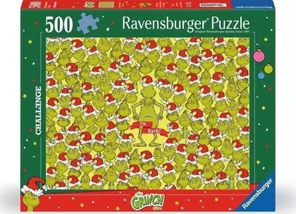 Изображение Ravensburger Puzzle Grinch 500 elementów