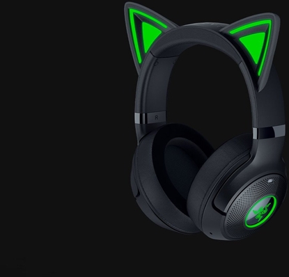 Attēls no Razer Headset | Kraken Kitty V2 BT | Bluetooth | Over-ear | Microphone | Noise canceling | Wireless | Black