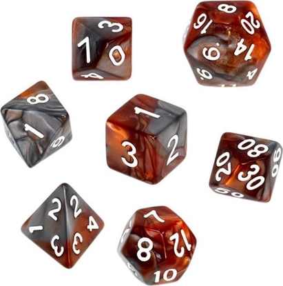 Изображение Rebel Komplet koci REBEL RPG - Dwukolorowe - Brzowo-szare