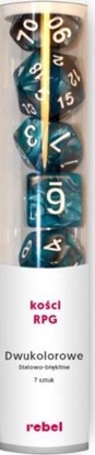 Picture of Rebel Komplet koci REBEL RPG - Dwukolorowe - Stalowo-bkitne