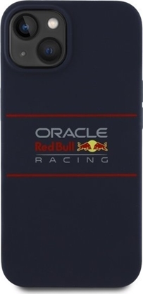 Изображение Red Bull RBHMP14S24SIHSRV iPhone 14 6.1" hardcase navy Silicone Horizontal Logo MagSafe