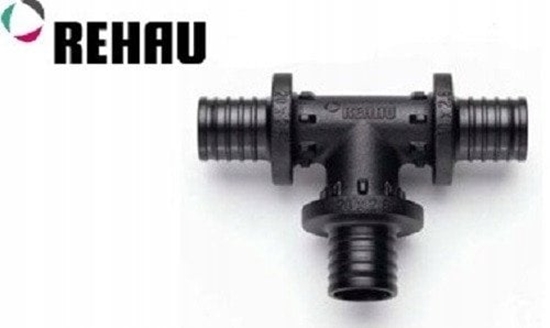 Picture of Rehau Trójnik red PX - 32-20-32 RAUTITAN - PPSU