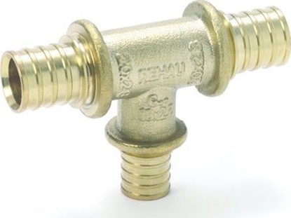 Picture of Rehau Trójnik, odgazienie zredukowane 50 - 40 - 50 RAUTITAN LX mosidz