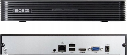 Attēls no Rejestrator BCS REJESTRATOR IP BCS-B-NVR0401(2.0) 4 KANAY BCS BASIC