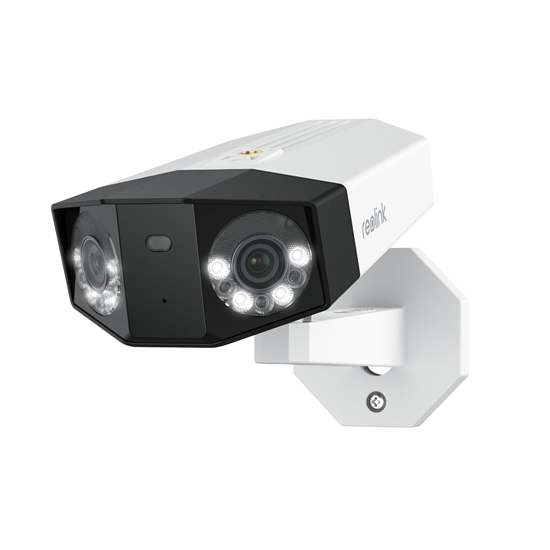 Picture of Reolink | Dual-Lens PoE Security Camera with 180° Panoramic View | Duo Series P750 | Bullet | 16 MP | 2.8mm/F1.6 | Power over Ethernet (PoE) | IP67 | H.265 | Micro SD, Max. 256 GB | White