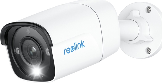 Изображение Reolink P340 Smart 12MP Ultra HD PoE Bullet Camera with Person/Vehicle Detection and Two-Way Audio, White |
