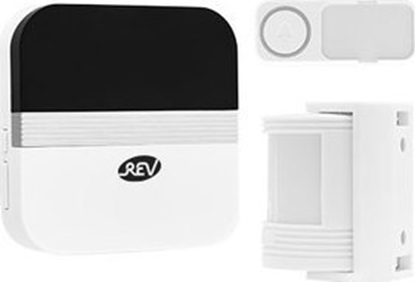 Picture of REV Orchestra RC Gong-Set with button white Link2Home