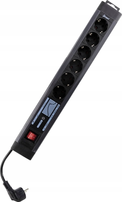 Picture of REV outlet Strip 6-fold 3m Supraguard  anthracite