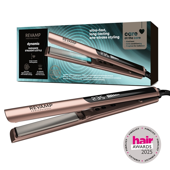 Изображение Revamp ST-1900GD-EU Dynamic Straight & Style Ceramic Hair Straightener