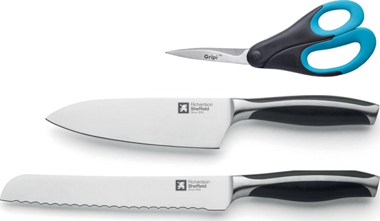Picture of Richardson Sheffield Richardson Sheffield  Aspero - 3 pc knife set in mail order box