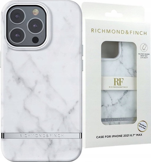 Изображение Richmond & Finch Richmond & Finch White Marble iPhone 13 Pro Max