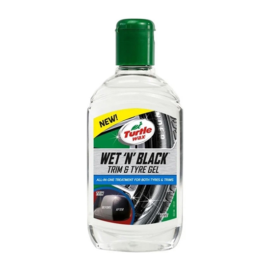 Picture of Riepu spīdums Turtle Wax Wet'n Black Trim&Tyre 300ml