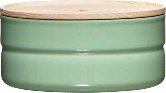 Picture of Riess RIESS - Pojemnik kuchenny niski z drewnian pokryw 0,6l Slow Green