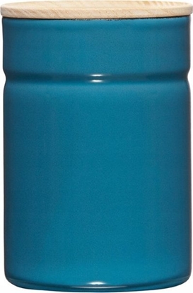 Picture of Riess RIESS - Pojemnik kuchenny z drewnian pokryw 0,5l Silent Blue