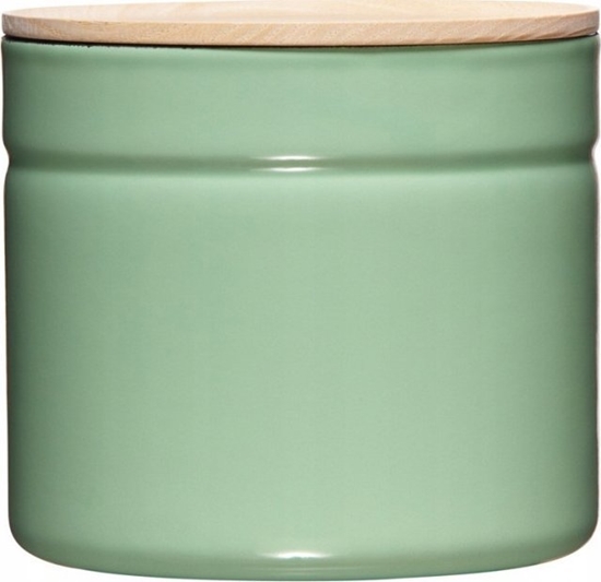 Изображение Riess RIESS - Pojemnik kuchenny z drewnian pokryw 1,3l Slow Green
