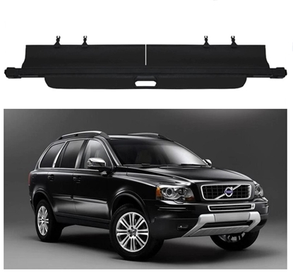 Attēls no Riff Bagāžnieka Izvelkams Aizmugurējais Plaukts priekš Volvo XC90 2003 - 2014 Black